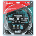 Miter Saw Blades | Makita B-67000 12 in. 100T Carbide-Tipped Max Efficiency Miter Saw Blade image number 3
