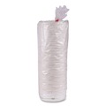 Food Trays, Containers, and Lids | Eco-Products EP-BSC32S-GS GreenStripe 7.28 in. Diameter x 2.48 in. 32 oz. Paper Food Containers - White (300/Carton) image number 1