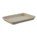 Bulk Savings Pricing 2 | Chinet 20803 Savaday 16 in. x 12 in. Molded Fiber Flat Food Tray - White (200/Carton) image number 3