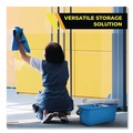 Mop Buckets | Gritt Commercial GRI18312PK 3-Gallon Window and General Cleaning Bucket - Blue (12/Carton) image number 8