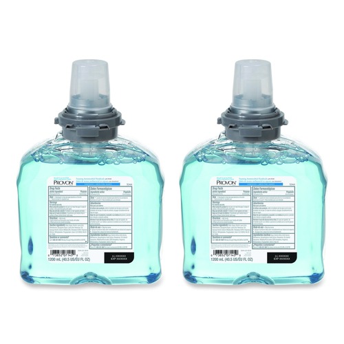 Hand Soaps | PROVON 5344-02 1200 mL Foaming Antimicrobial Handwash Refill with PCMX For TFX Dispenser - Floral Scent (2/Carton) image number 0