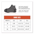 Footwear | Ergodyne 16924 Trex 6325 Spikeless Traction Devices, Large (Men's Size 8 to 11), Black, Pair image number 7
