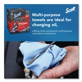 Cleaning & Janitorial Supplies | Scott 75190 9 in. x 12 in. 1-Ply Shop Towels Original - Unscented/Blue (200/Box) image number 2