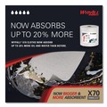 Cleaning & Janitorial Supplies | WypAll 41600 X70 12-1/2 in. x 12-2/5 in. Cloths - White, Jumbo (870 Towels/Roll) image number 4
