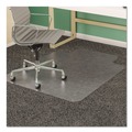 Office Chair Mats | Deflecto CM14113 36 x 48 SuperMat Frequent Use Flat Lipped Chair Mat for Med Pile Carpet - Clear image number 6
