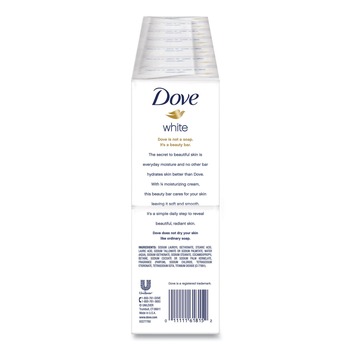 PRODUCTS | Dove CB610795 Light Scent 4.25 oz. Beauty Bar Soap - White (72/Carton)