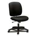 Office Chairs | HON H5902.S.CU10.T Comfortask 17 in. to 22 in. Seat Height Center-Tilt Task Chair with 300 lb. Capacity - Black Seat/Back/Black Base image number 0