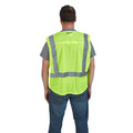 Safety Vests | Milwaukee 48-73-5021 High Visibility Safety Vest image number 3