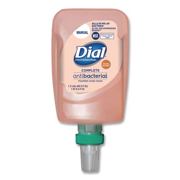 Dial Professional 1.2 Liter Antibacterial Foaming Hand Wash Refill for FIT Manual Dispenser - Original Scent