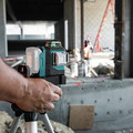 Laser Levels | Makita SK700GD 12V max CXT Lithium-Ion Self-Leveling 360 Degrees Cordless 3-Plane Green Laser (Tool Only) image number 14