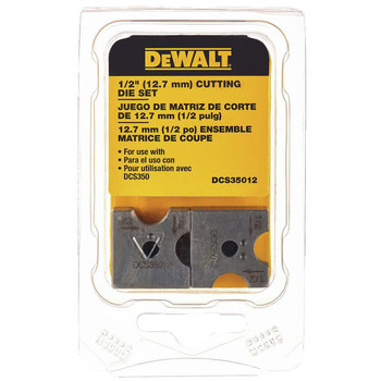 Dewalt 1/2 in. Replacement Cutting Die Set
