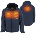 Heated Jackets | Dewalt DCHJ101D1-3X Men's Heated Soft Shell Jacket with Sherpa Lining Kitted - 3XL, Navy image number 5