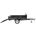 Utility Trailer | Detail K2 MMT5X7-DUG 5 ft. x 7 ft. Multi Purpose Utility Trailer Kits with Drive Up Gate (Black Powder-Coated) image number 1