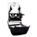 Beverage Serveware | San Jamar T1100TBK 12.94 in. x 9.25 in. x 16.5 in. Lever Roll Classic Towel Dispenser - Transparent Black Pearl image number 4