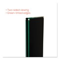Labor Day Sale! Save $30 off $199! | Deflecto 692056 8.5 in. x 11 in. Insert 56 in. Tall Double-Sided Magnetic Sign Display - Clear/Black image number 6