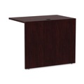  | Alera ALEVA353624MY Valencia Series 35 in. x 23-5/8 in. x 29-1/2 in. Reversible Return/Bridge Shell - Mahogany image number 3