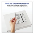 Office Jansan | Avery 05263 2 in. x 4 in. Shipping Labels with TrueBlock Technology for Laser Printers - White (10/Sheet, 25 Sheets/Pack) image number 5