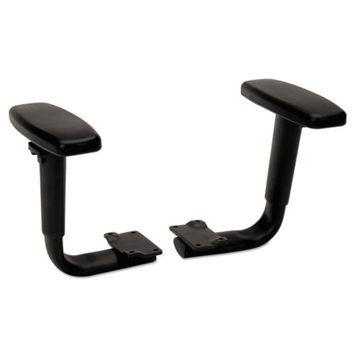 Office Jansan | HON H5795.T Optional Height-Adjustable T-Arms for Volt Series Task Chairs - Black (1-Pair) image number 0