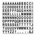 Office Presentation Supplies | MasterVision KT2220 0.75 in. Letters Interchangeable Magnetic Board Accessories - Black image number 0