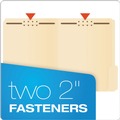  | Pendaflex FM213 1/3-Cut Tabs 2 Fastener Letter Size Fastener Folders - Manila Exterior (50/Box) image number 1