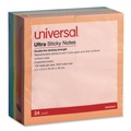 Notebooks & Pads | Universal 2095545 Ultra Sticky Note Pads Note Ruled 4-in x 4-in Assorted Colors 100 Sheets/Pad 6 Pads/Pack image number 0