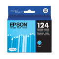 Ink & Toner | Epson T124220-S T124220-S (124) DURABrite Ultra Ink - Cyan image number 0