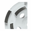 Grinding, Sanding, Polishing Accessories | Bosch DC4510H 4-1/2 in. Diameter Double Row Diamond Cup Wheel image number 1