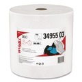 Cleaning & Janitorial Supplies | WypAll 34955 12.2 in. x 12.4 in. General Clean Jumbo Roll X60 Cloths - White (1/Carton) image number 0