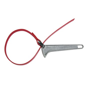 STRAP WRENCHES | Klein Tools S-6H Grip-It 1-1/2 in. to 5 in. Strap Wrench with 6 in. Handle Length