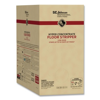 SC Johnson 2 Gallon Bag-in-Box Low Odor Hyper Concentrate Floor Stripper (1/Carton)