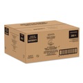 Food Trays, Containers, and Lids | Dart 80FBRHT1 8.65 in. x 7.94 in. x 2.98 in. ProPlanet Seal Compostable Molded Fiber Hinged Trays - Natural (200/Carton) image number 2