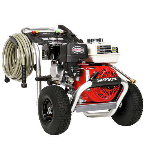 Pressure Washers | Simpson 60689 Aluminum 3600 PSI 2.5 GPM Professional Gas Pressure Washer with AAA Triplex Pump image number 0
