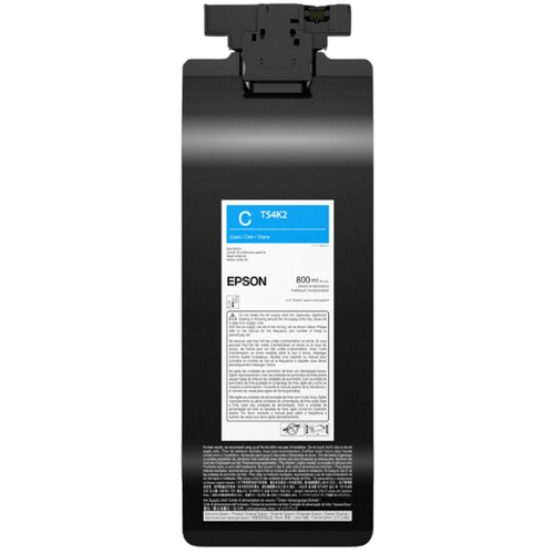 Ink & Toner | Epson T54K220 UltraChrome DG2 800 mL Ink - Cyan image number 0