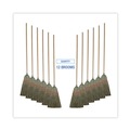  | Boardwalk BWK920YCT 55 in. Mixed Fiber Bristles Maid Broom - Natural (12/Carton) image number 1