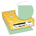 Office Jansan | Neenah Paper 49561 110 lbs. Index Weight 8.5 in. x 11 in. Exact Index Card Stock - Green (250/Pack) image number 1
