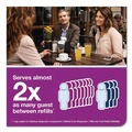 Paper Towels and Napkins | Tork 800700 Xpressnap Fit 6.5 in. x 8.4 in. 2-Ply Interfold Dispenser Napkins - White (6/Carton) image number 6