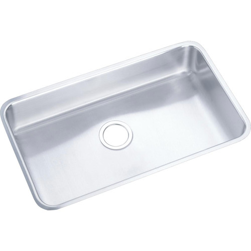 Kitchen Sinks | Elkay ELUH2816 Lustertone 30-1/2 in. x 18-1/2 in. x 7-1/2 in., Single Bowl Undermount Sink (Stainless Steel) image number 0
