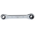 Wrenches | Klein Tools KT223X4 4-IN-1 Lineman's Ratcheting Box Wrench image number 0