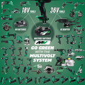 Plunge Base Routers | Metabo HPT M3612DAM MultiVolt 36V Brushless Lithium-Ion Cordless Plunge Router Kit (2.5 Ah) image number 10