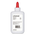  | Universal UNV46064 4 oz. Washable Clear-Dry Glue - White (3/Pack) image number 2