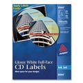 Office Jansan | Avery 08944 Inkjet Full-Face CD Labels - Glossy White (20/Pack) image number 0