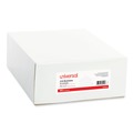 Universal UNV35210 4.13 in. x 9.5 in. Gummed Closure Square Flap Business Envelopes - White (500/Box) image number 1
