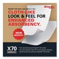 Office Jansan | WypAll 41611 X70 12.4 in. x 12.2 in. Cloths - Jumbo, White (870/Roll, 1 Roll/Carton) image number 5