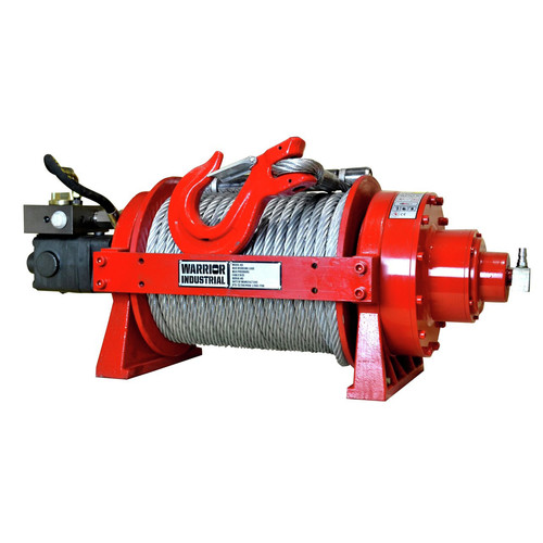 Winches | Warrior Winches 10TJP 22,000 lb. JP Series Hydraulic Winch image number 0