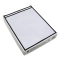 Office Jansan | C-Line 46114 75 Sheets 11 in. x 14 in. Stitched Both Sides Shop Ticket Holders - Clear (25/Box) image number 0