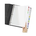 Office Jansan | Avery 16741 8-Tab 11 in. x 8.5 in. Easy View Plastic Dividers with Multicolored Tabs and Sheet Protector - Clear (1-Set) image number 3