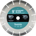 Circular Saw Blades | Makita E-02973 9 in. Ultra-Premium Plus Segmented General Purpose Diamond Blade image number 0