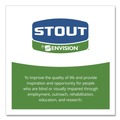 Trash Bags | Stout by Envision P3345K20 33 in. x 45 in. 2 mil. 35 Gallon Insect-Repellent Trash Bags - Black (80/Box) image number 7