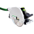 Circular Saws | Festool TS 75 EQ Plunge Cut Circular Saw with CT 48 E 12.7 Gallon HEPA Dust Extractor image number 3