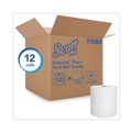Cleaning & Janitorial Supplies | Kleenex 1080 8 in. x 425 ft. 1.5 in. Core 1-Ply Hard Roll Paper Towels - White (12 Rolls/Carton) image number 2